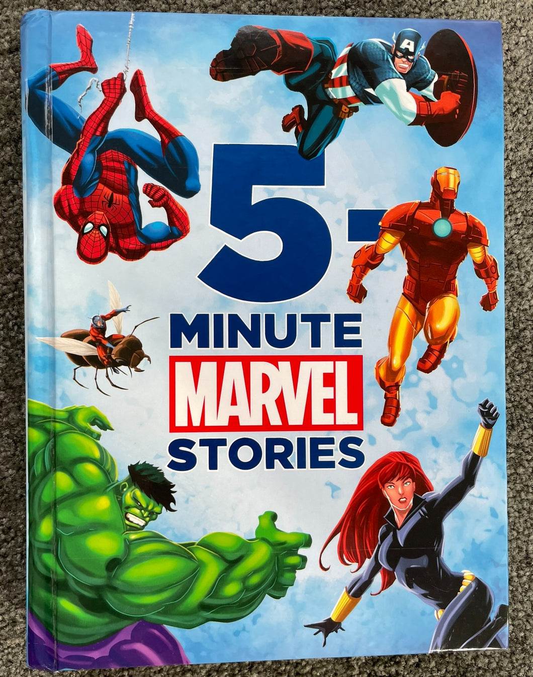 5 Minute Marvel Stories Hard Cover Superhero Story Collection