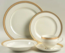 Load image into Gallery viewer, Mikasa PALATIAL GOLD L3234 Fine China Dishwasher Safe Set 90 pieces One Size
