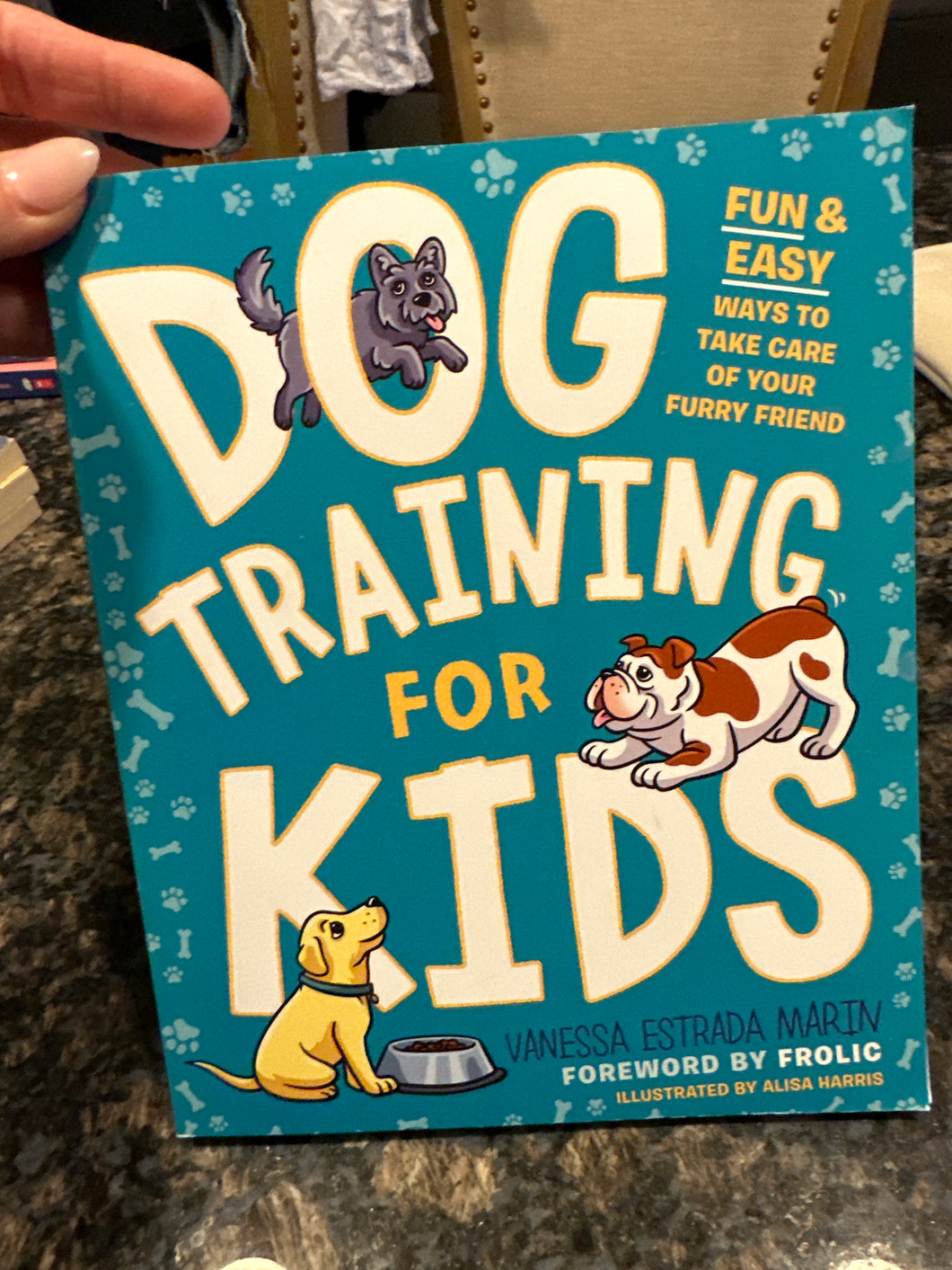 Dog training book for kids