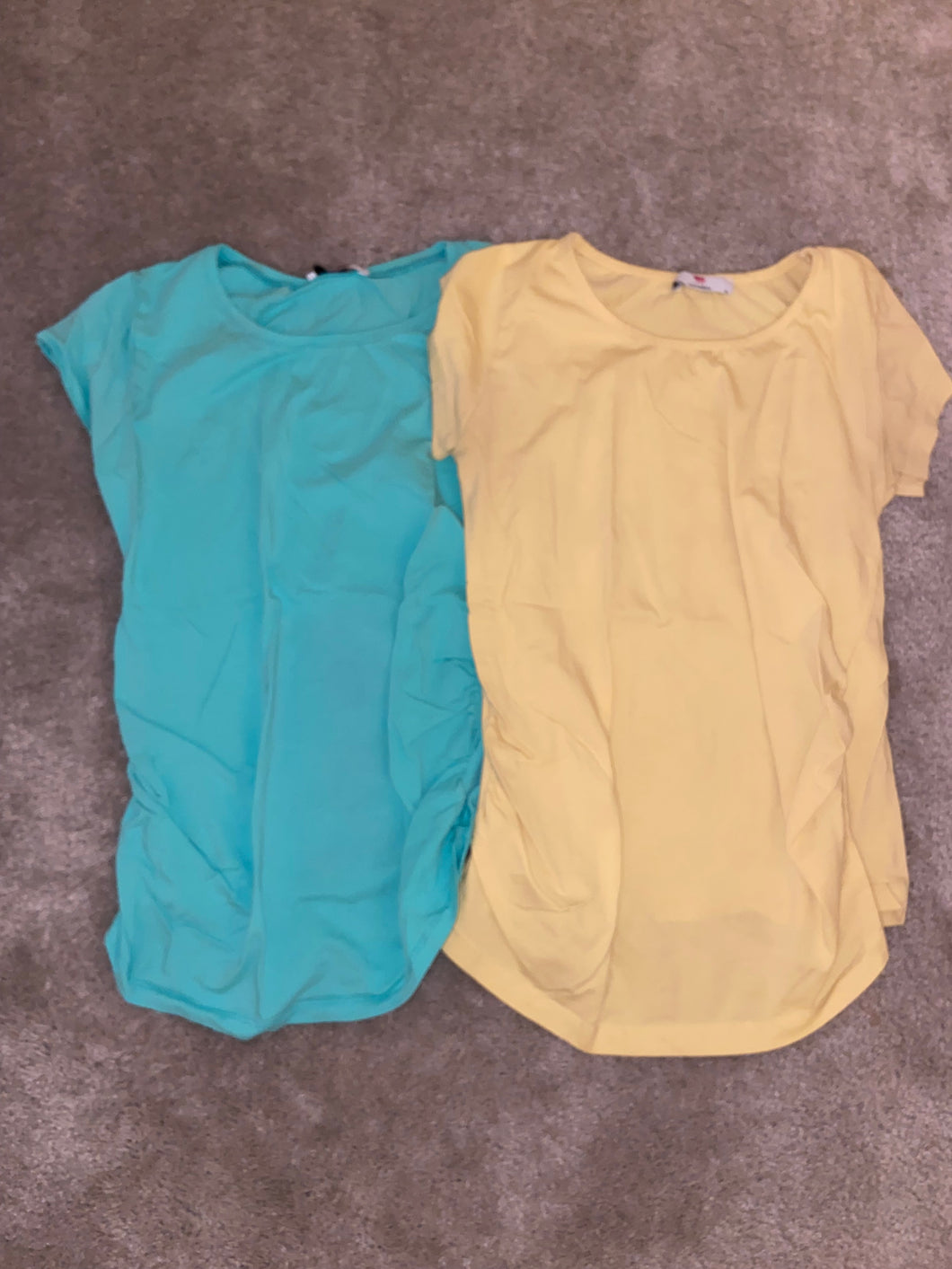 Women's lot of 2 maternity shirts, Luvmabelly, small  Women's Small