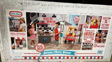 Load image into Gallery viewer, Little Tikes Wooden Drive Thru Diner One Size
