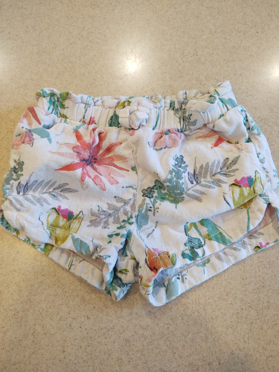 Old Navy Floral Shorts 18 months