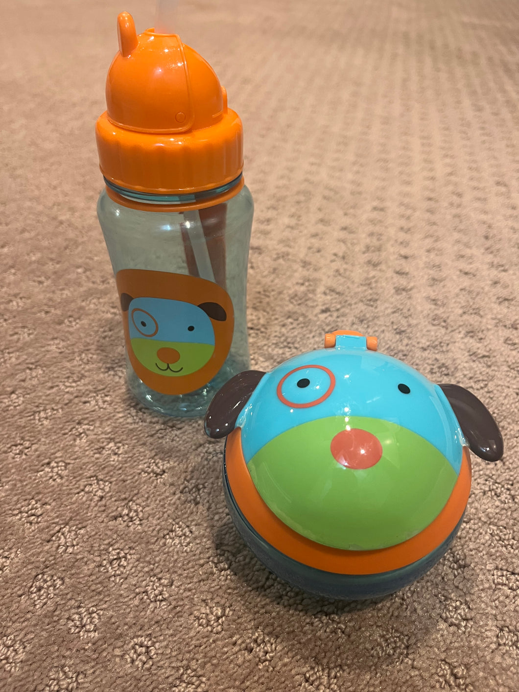 Skip Hop Snack Cup and Water Bottle
