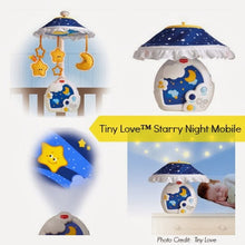 Load image into Gallery viewer, Tiny Love Starry Night musical and light mobile
