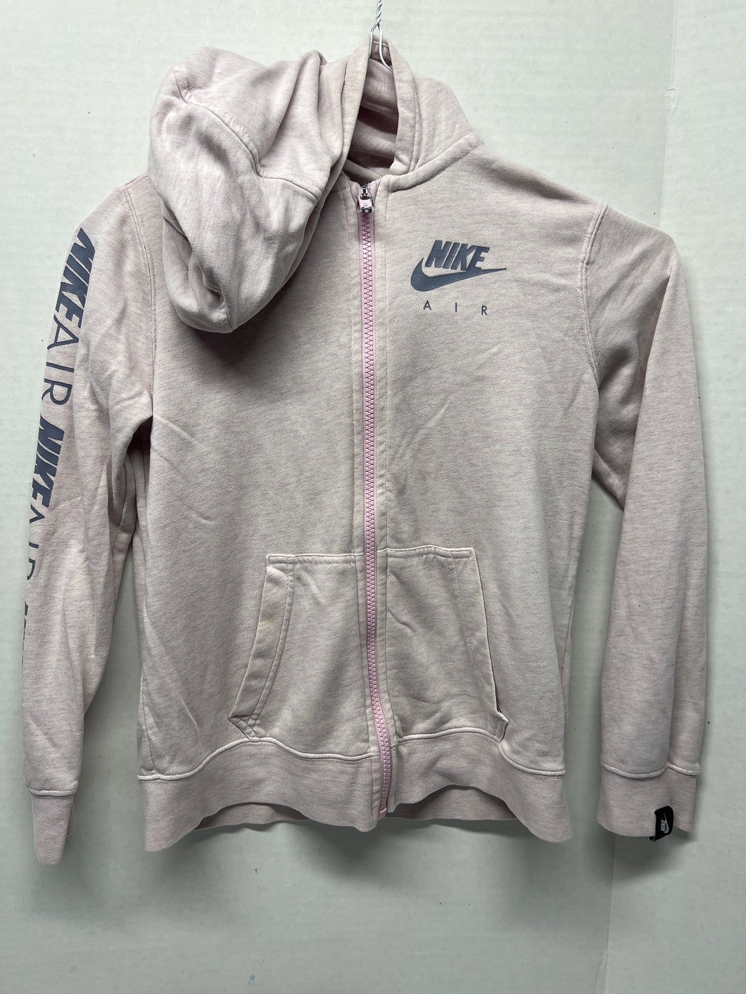 Nike air pink zip up hoodie Medium