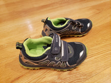 Load image into Gallery viewer, Stride Rite Blue/Green 12.5 Wide velcro shoes - Like new 12.5
