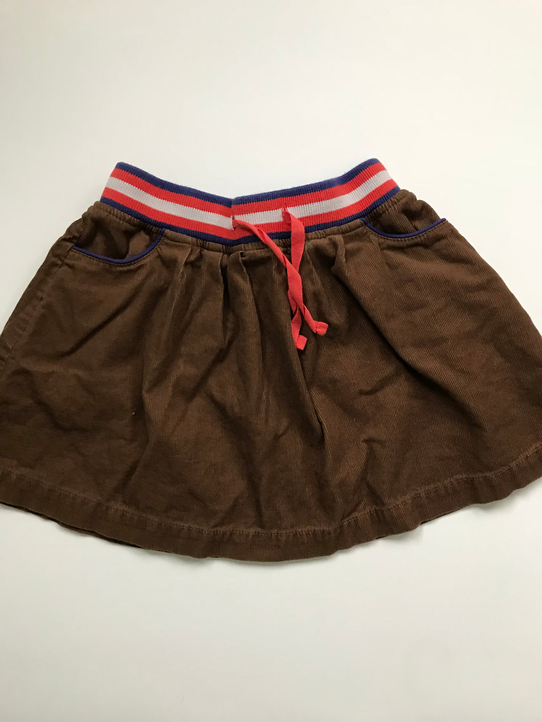 Mini Boden brown corduroy skirt 4